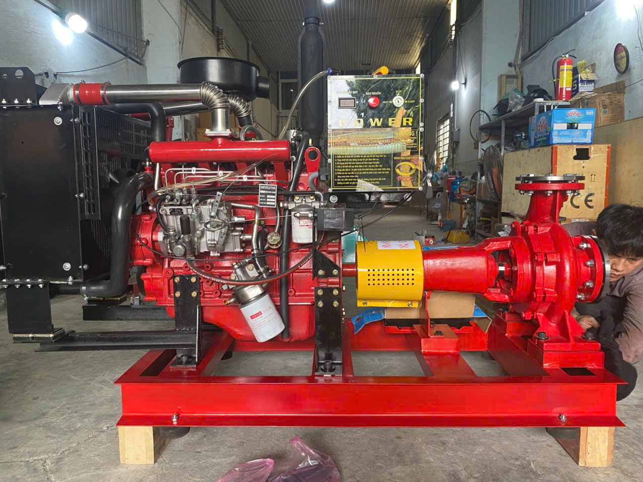 Máy bơm Diesel 75HP